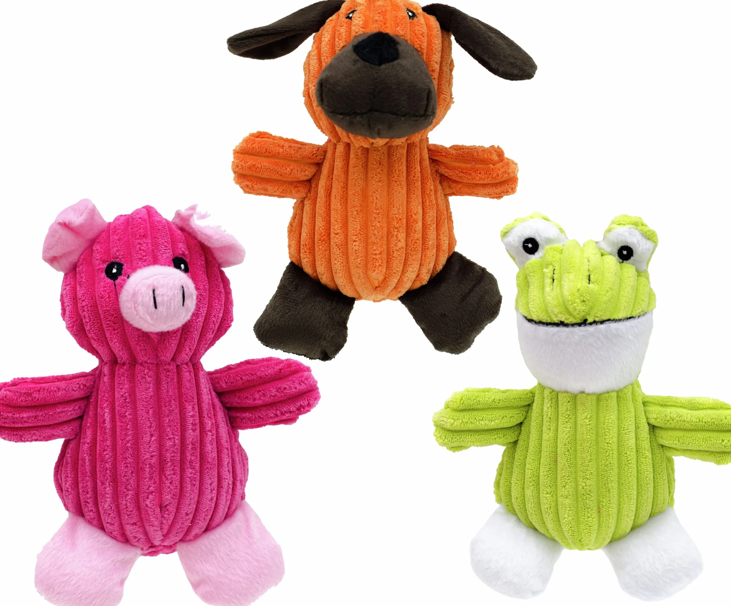 Hundleksak Mjukisdjur Blandade färger 23cm>Dogman Hot