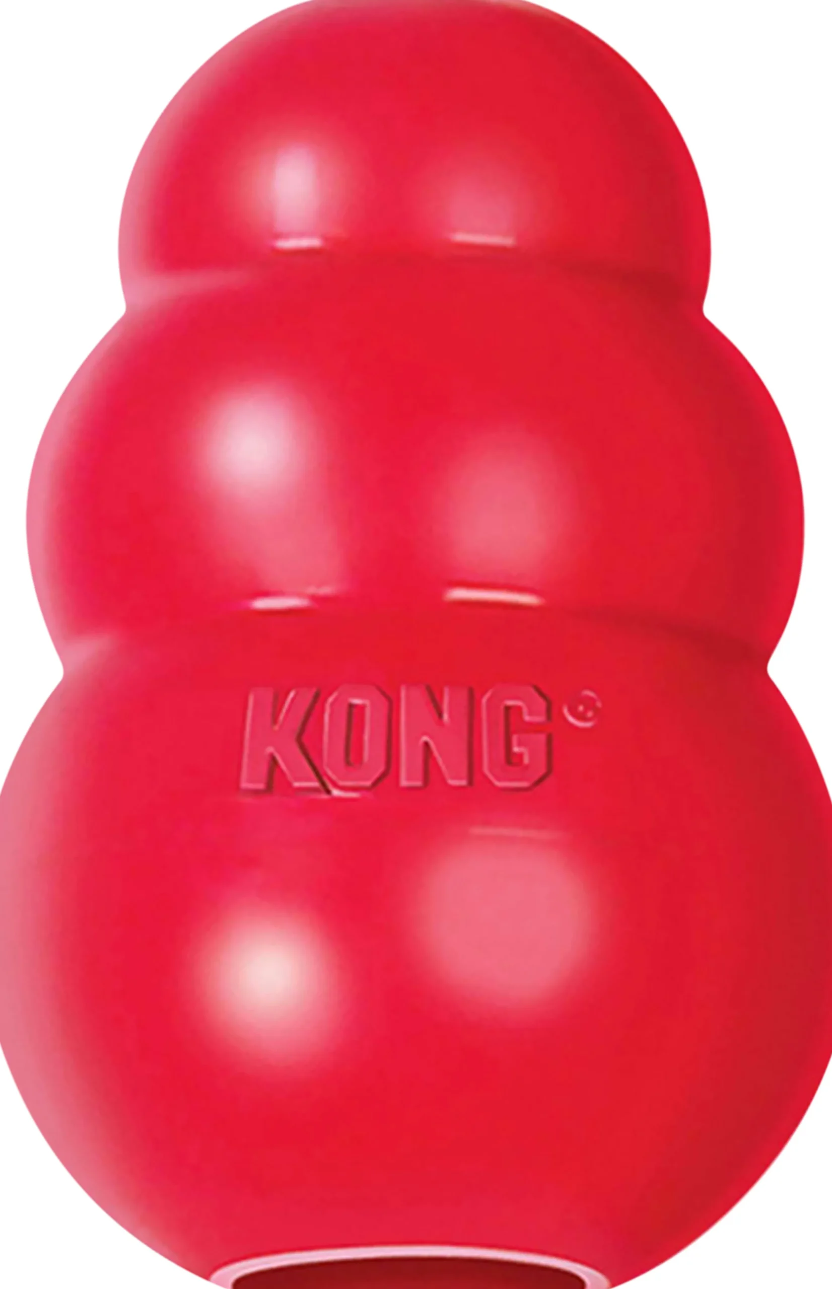 Hundleksak Classic Röd S>Kong Hot