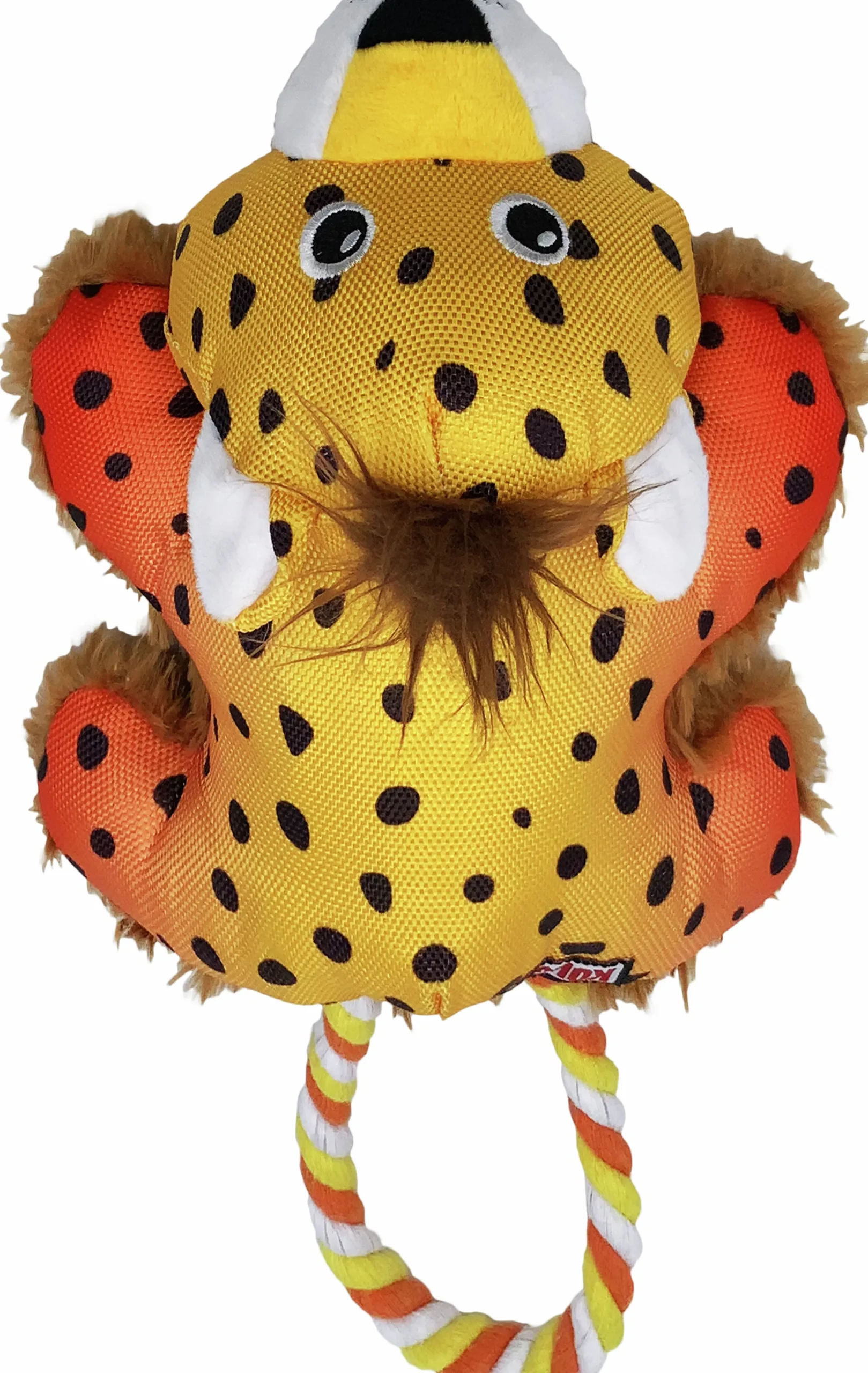 Hundleksak Cozie Tuggz Cheetah S/M 34cm>Kong Clearance