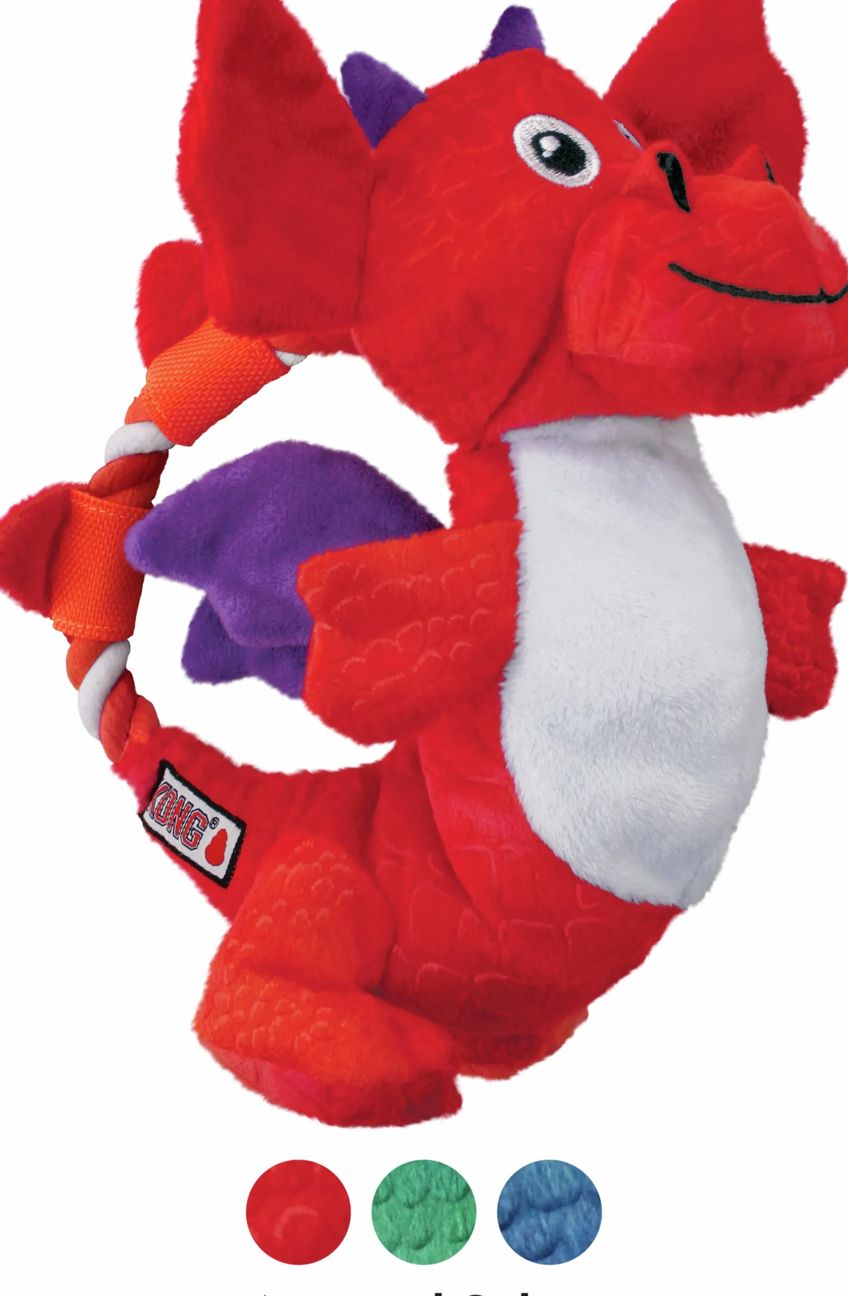 Hundleksak Dragon Knots Blandade färger M/L>Kong Sale