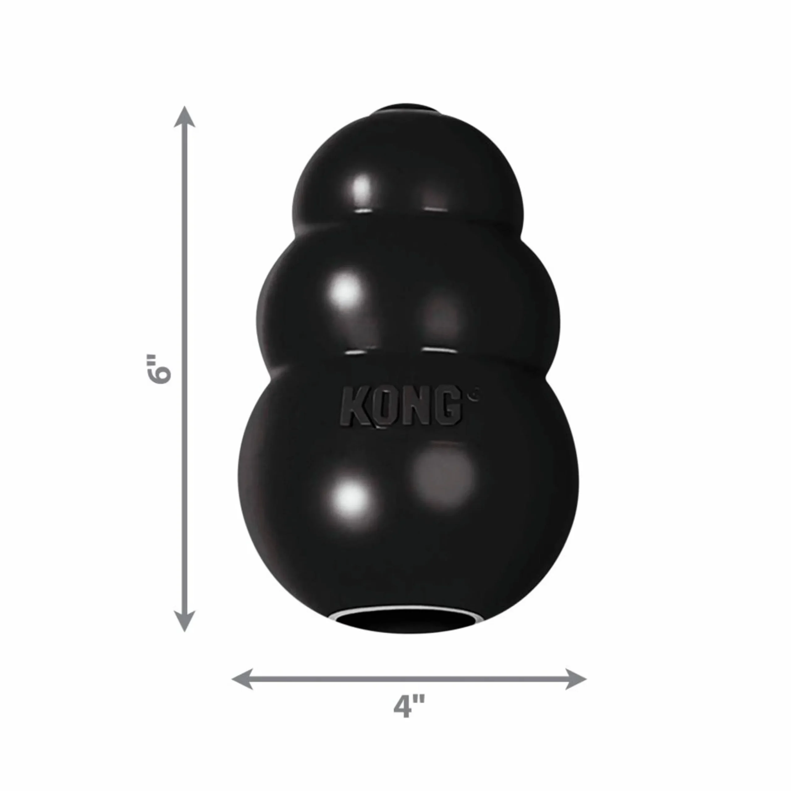 Hundleksak Extreme Svart XXL>Kong New