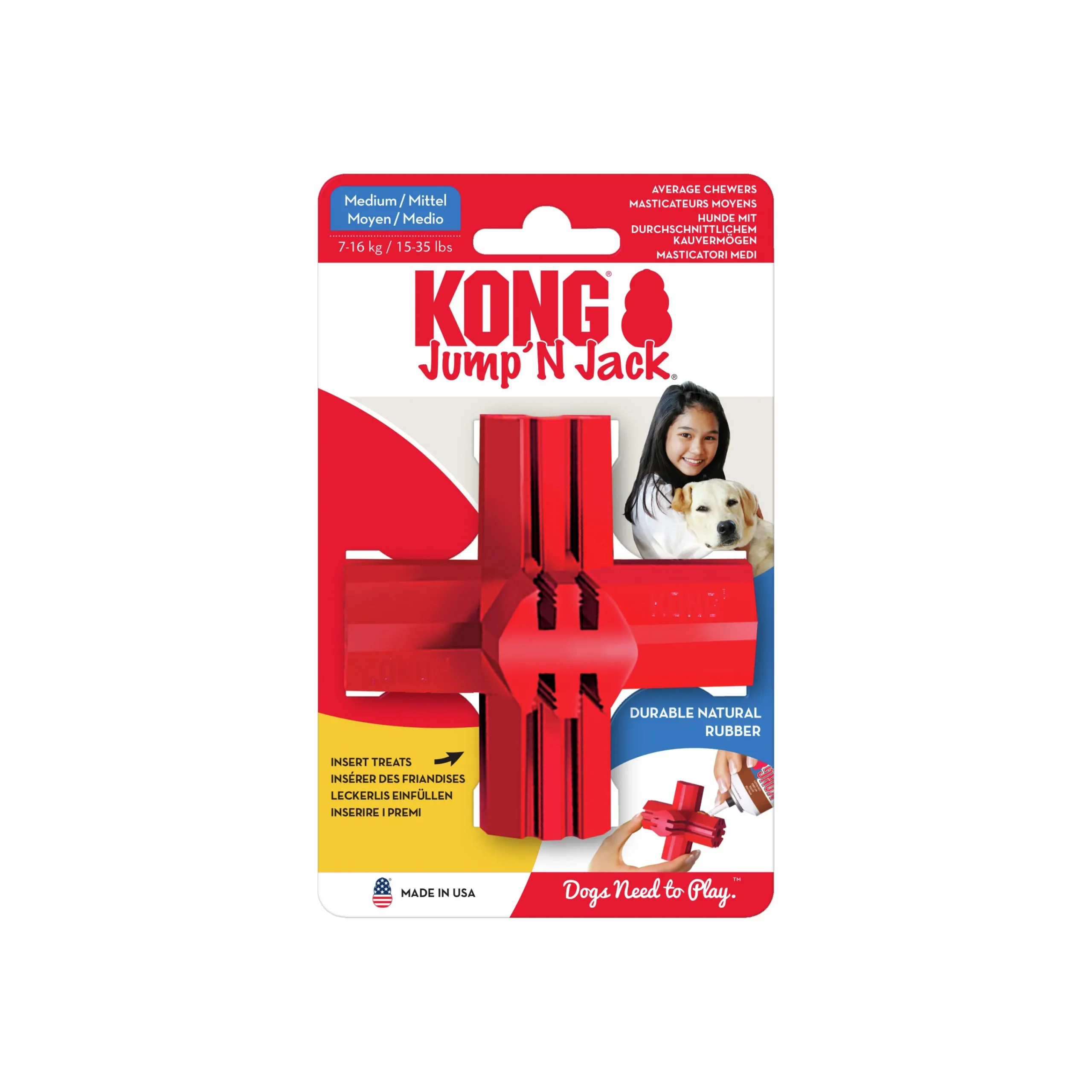 Hundeksak Jup 'N Jack>Kong Online
