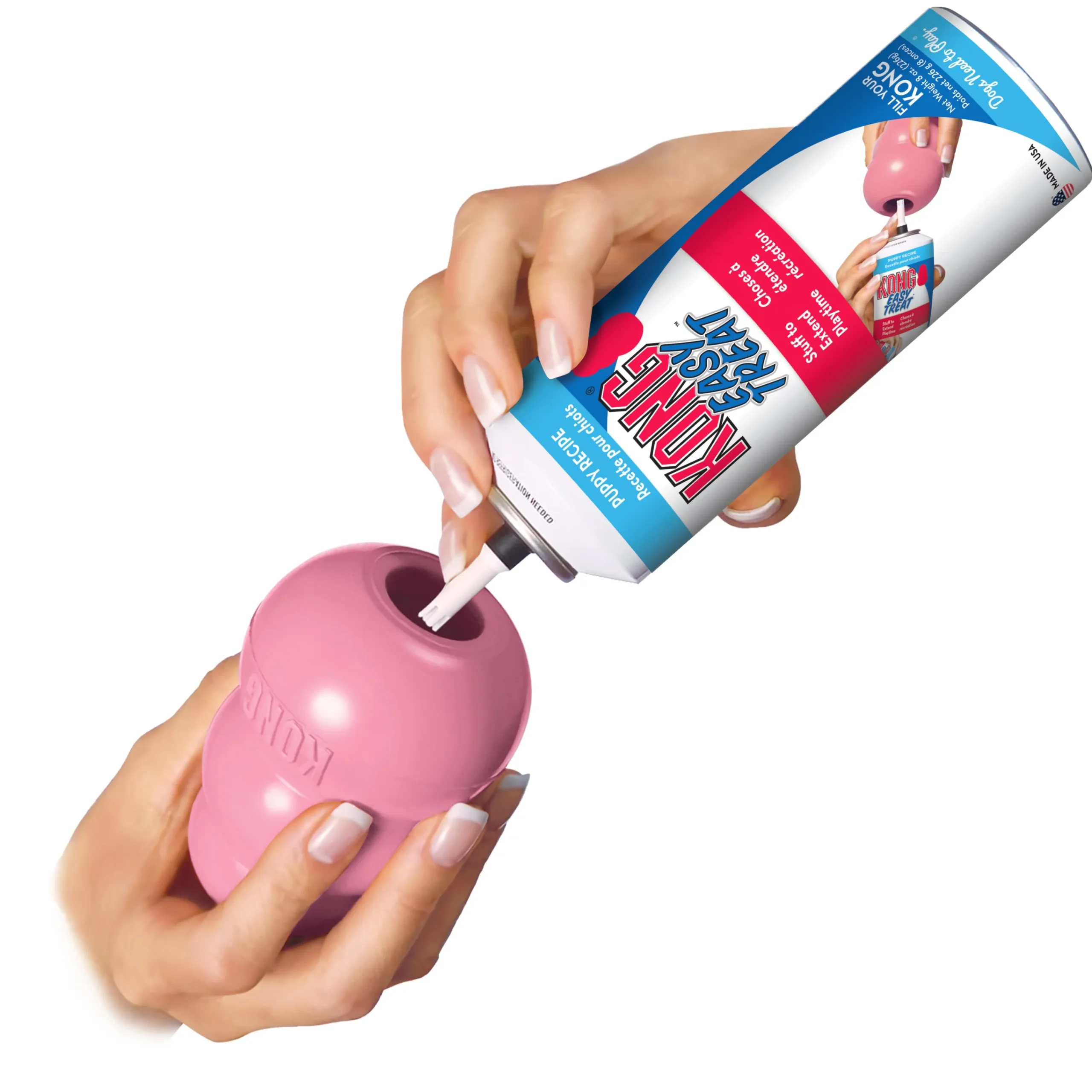 Hundleksak Puppy Blandade färger L>Kong Best