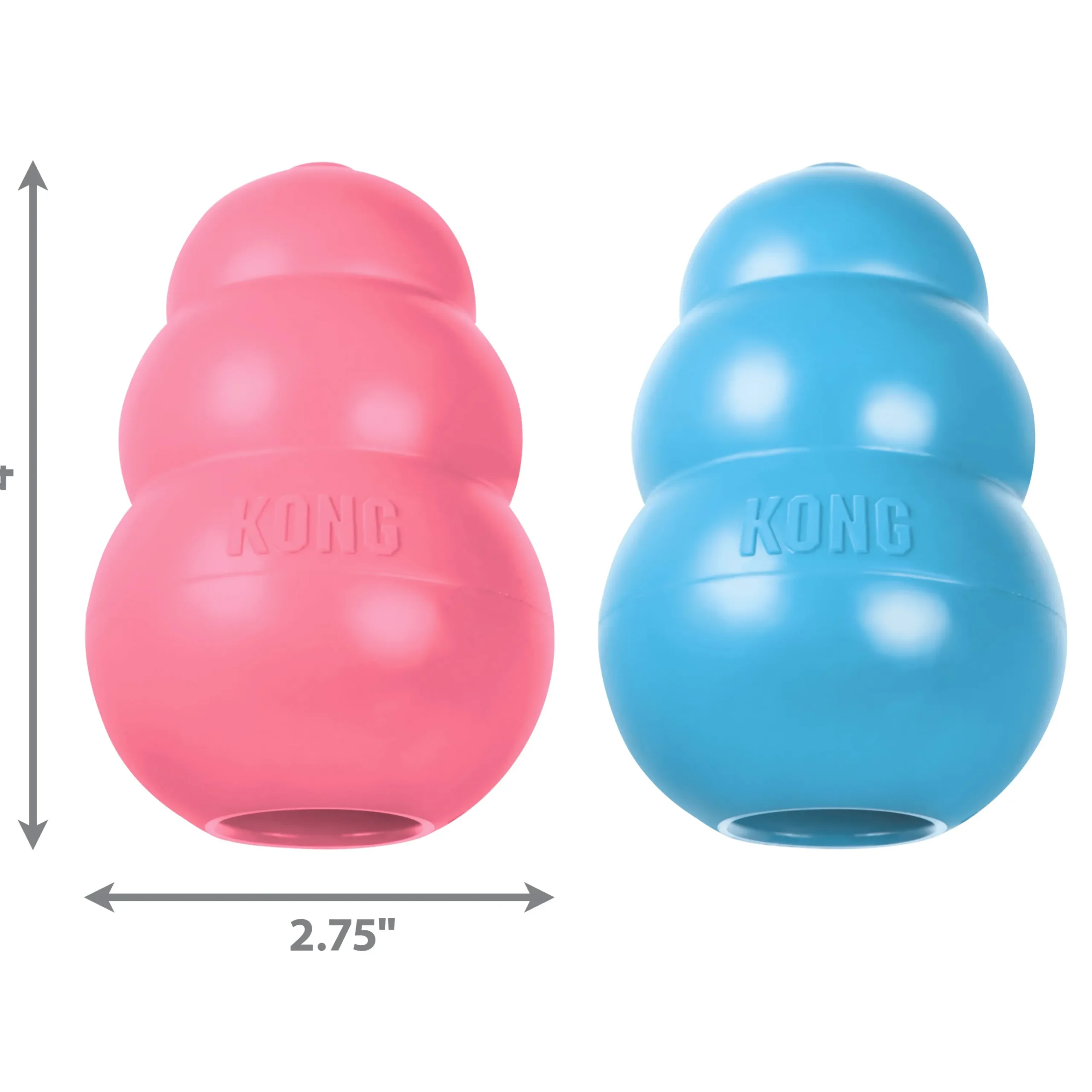 Hundleksak Puppy Blandade färger L>Kong Best