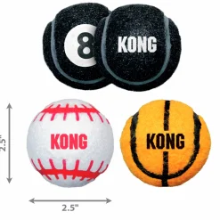 Hundleksak Sport Balls Flerfärgade M 3-p><noscript><img width=