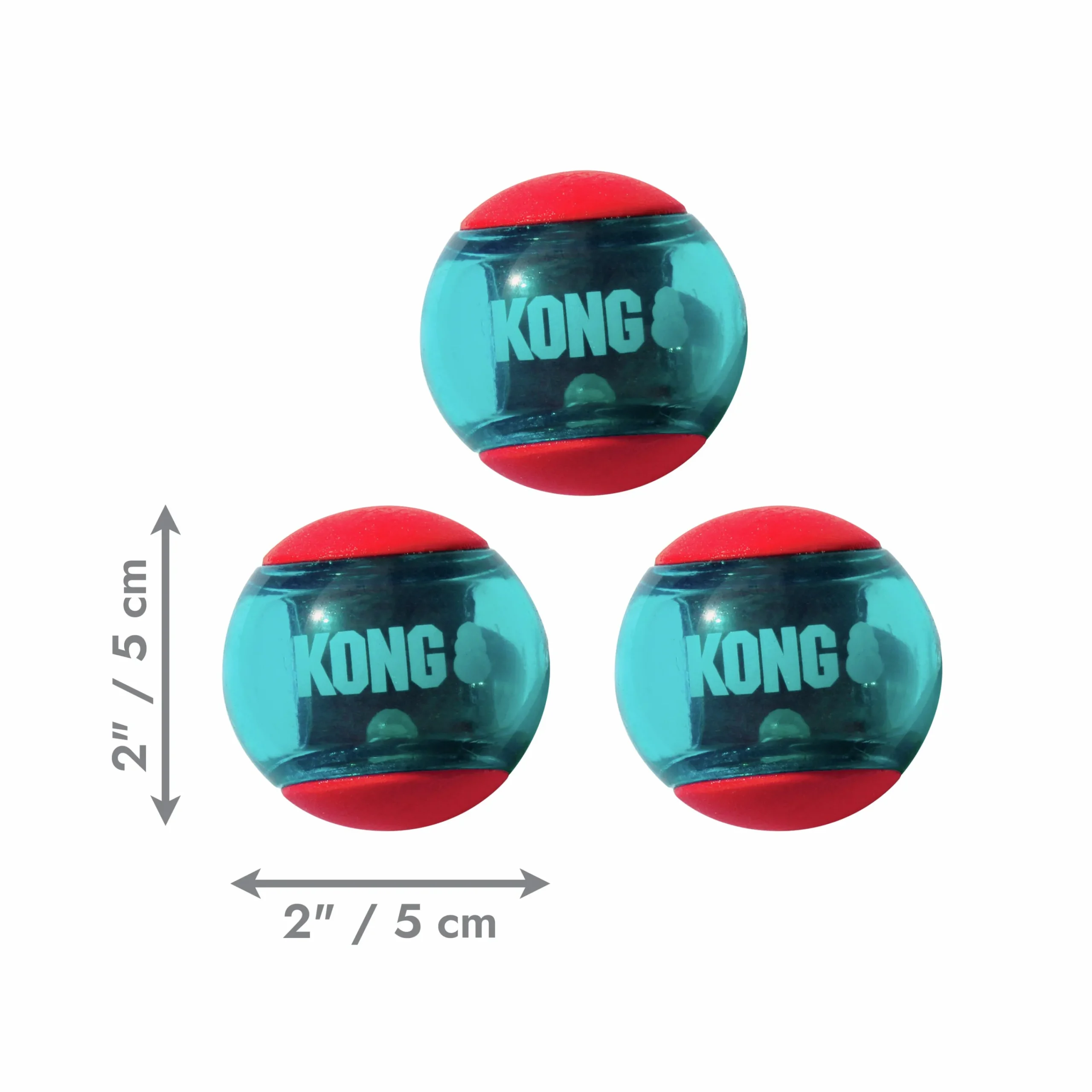 Hundlekak queezz Action Ball 3-p>Kong Discount