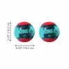 Hundleksak Squeezz Action Ball Red L 8cm 2-p>Kong Sale
