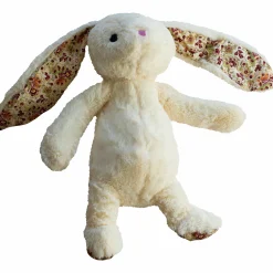 Hundleksak Bunny Flower Creme 35cm>Party Pets Outlet