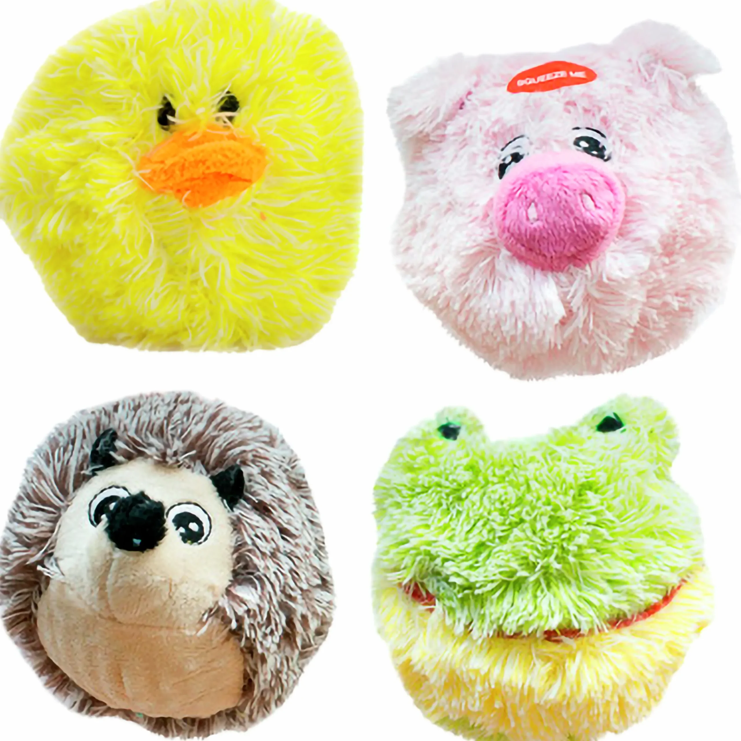 Hundleksak Squeaky Furry Blandade modeller Ø10cm>Party Pets Sale