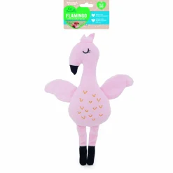 Hundleksak Eco Friendly Flamingo Rosa 32cm><noscript><img width=