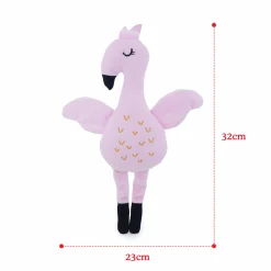 Hundleksak Eco Friendly Flamingo Rosa 32cm><noscript><img width=