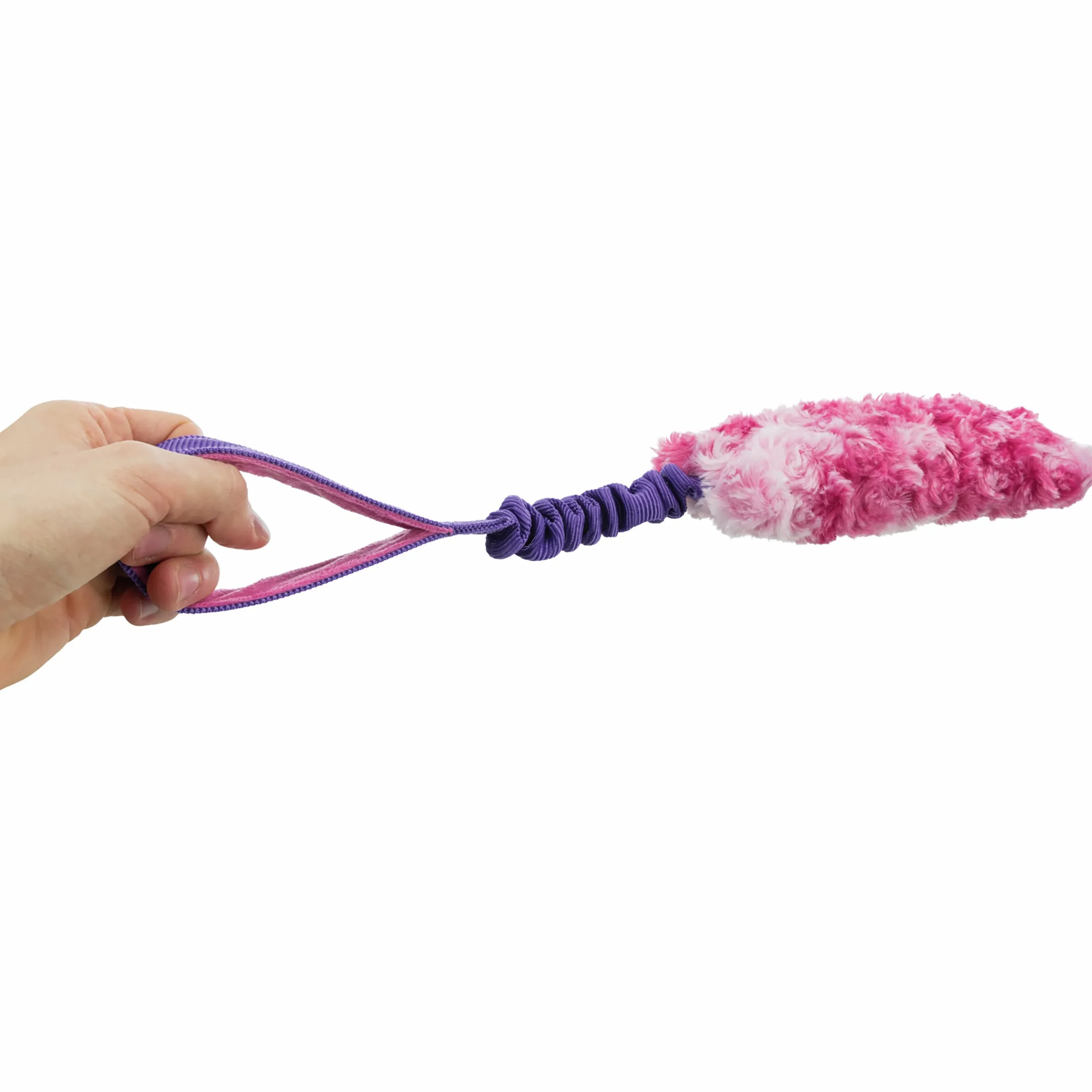 Hundleksak Bungee Fun m handtag Blandade färger 47cm>Trixie Discount