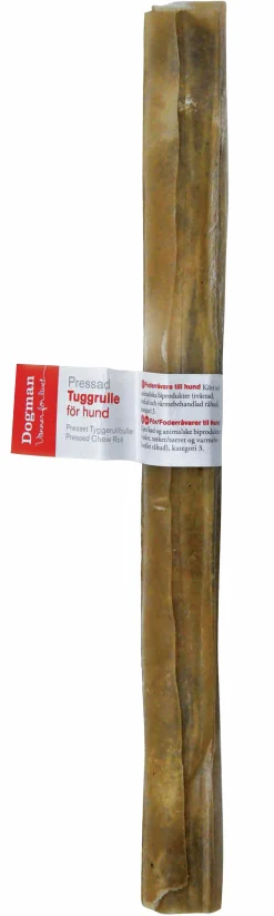 Hundtugg Tuggrulle Pressad Natur M 25cm>Dogman Discount