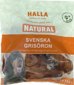 Hundtugg Halla Svenska grisöron 180g><noscript><img width=