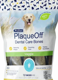 Hundtugg PlaqueOff Dental Bones Vegetables 482g 13-p>ProDen PlaqueOff New