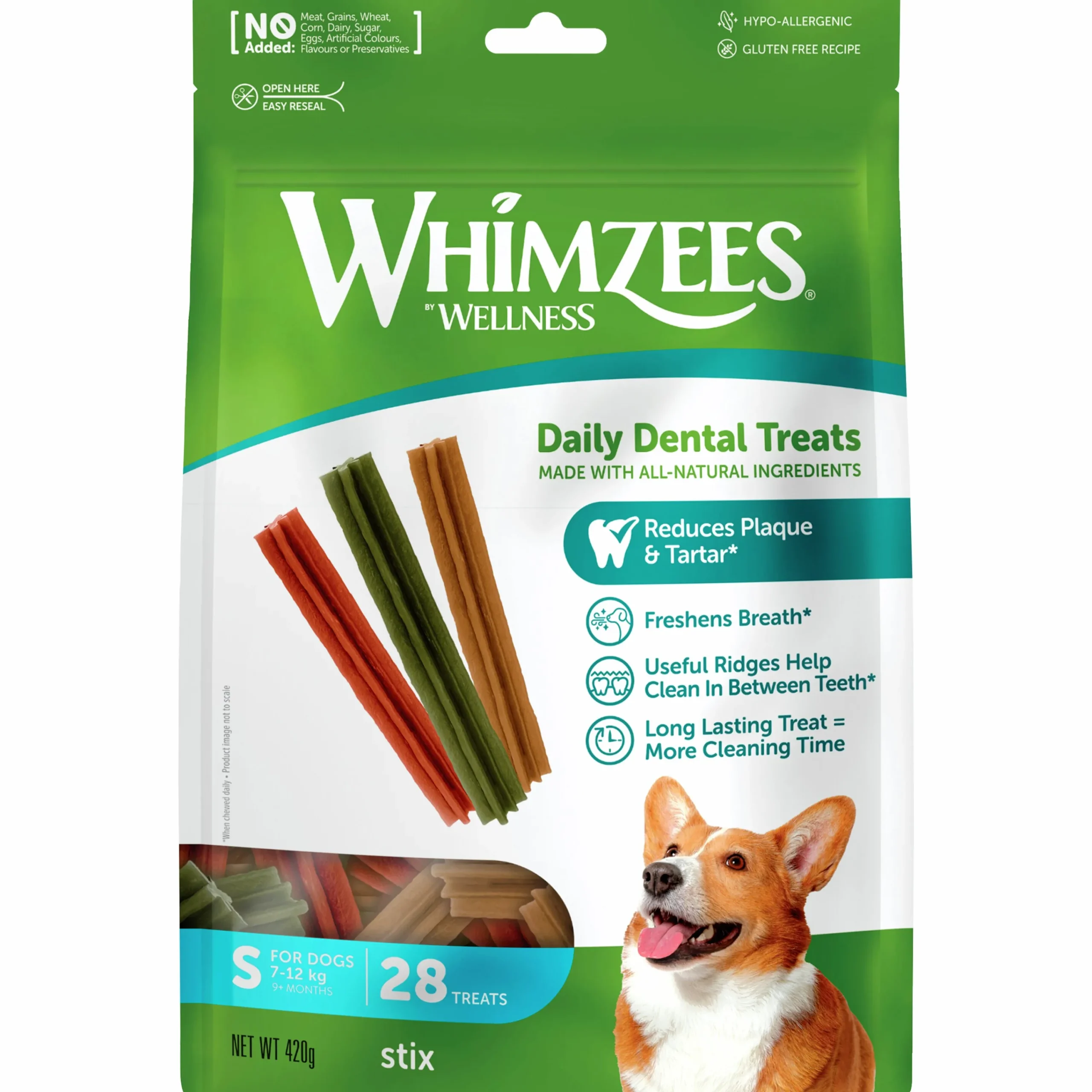 Hundtugg Stix S 28-p>Whimzees Outlet