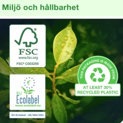 Hushållspapper Basic 2-lagers 4 rullar x 26 m (120223)>Tork