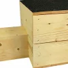 Igelkottshus Bruk Natur 74,5x40x31cm>Nyby New