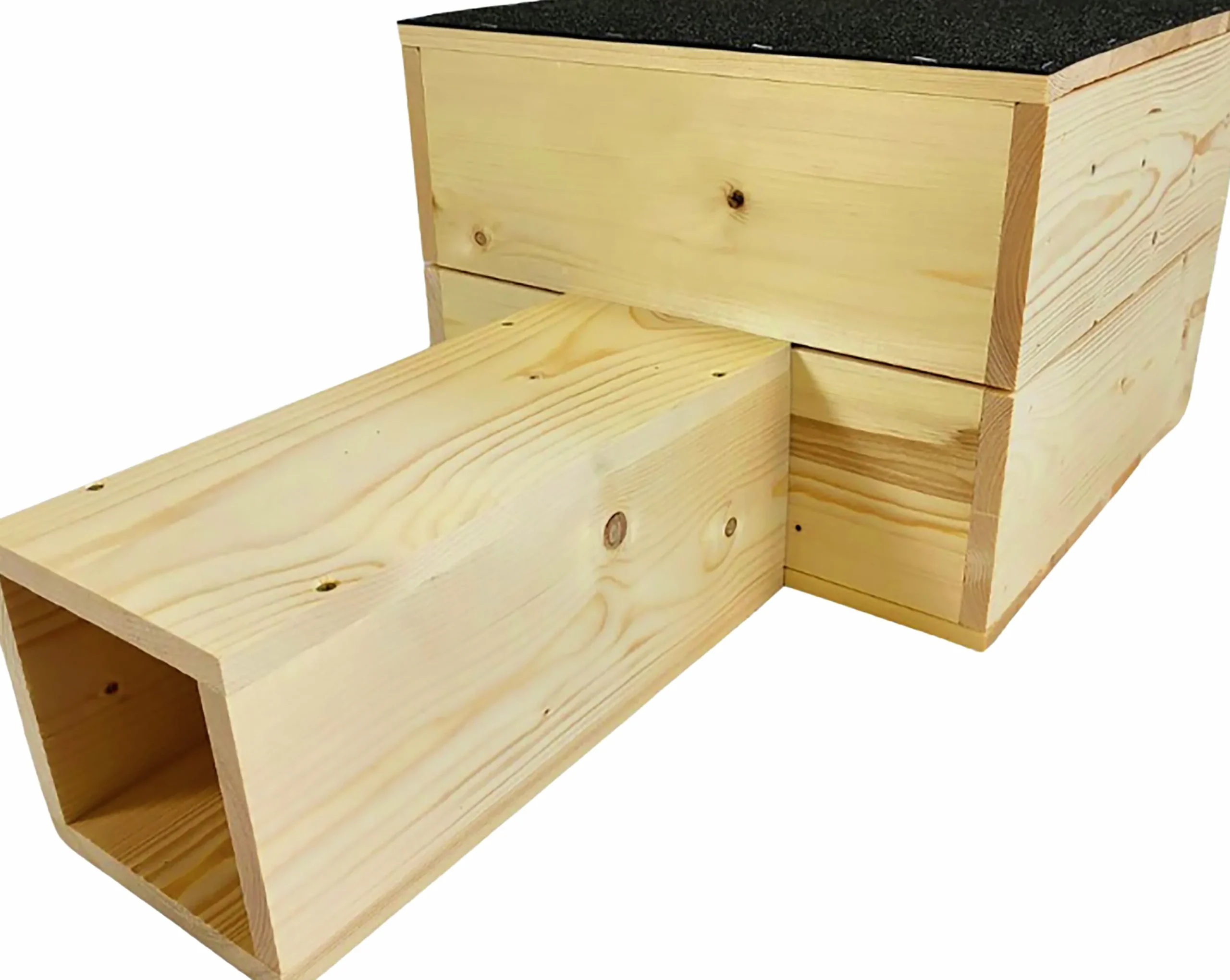 Igelkottshus Bruk Natur 74,5x40x31cm>Nyby New