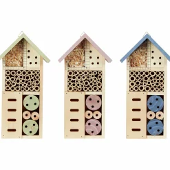 Insektshotell Blandade färger 13x8,5x26cm><noscript><img width=