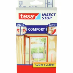 Insektsnät till dörr Vit 65x220cm 2-p>Tesa Online