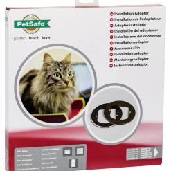 Installationsadapter för kattlucka Brun><noscript><img width=