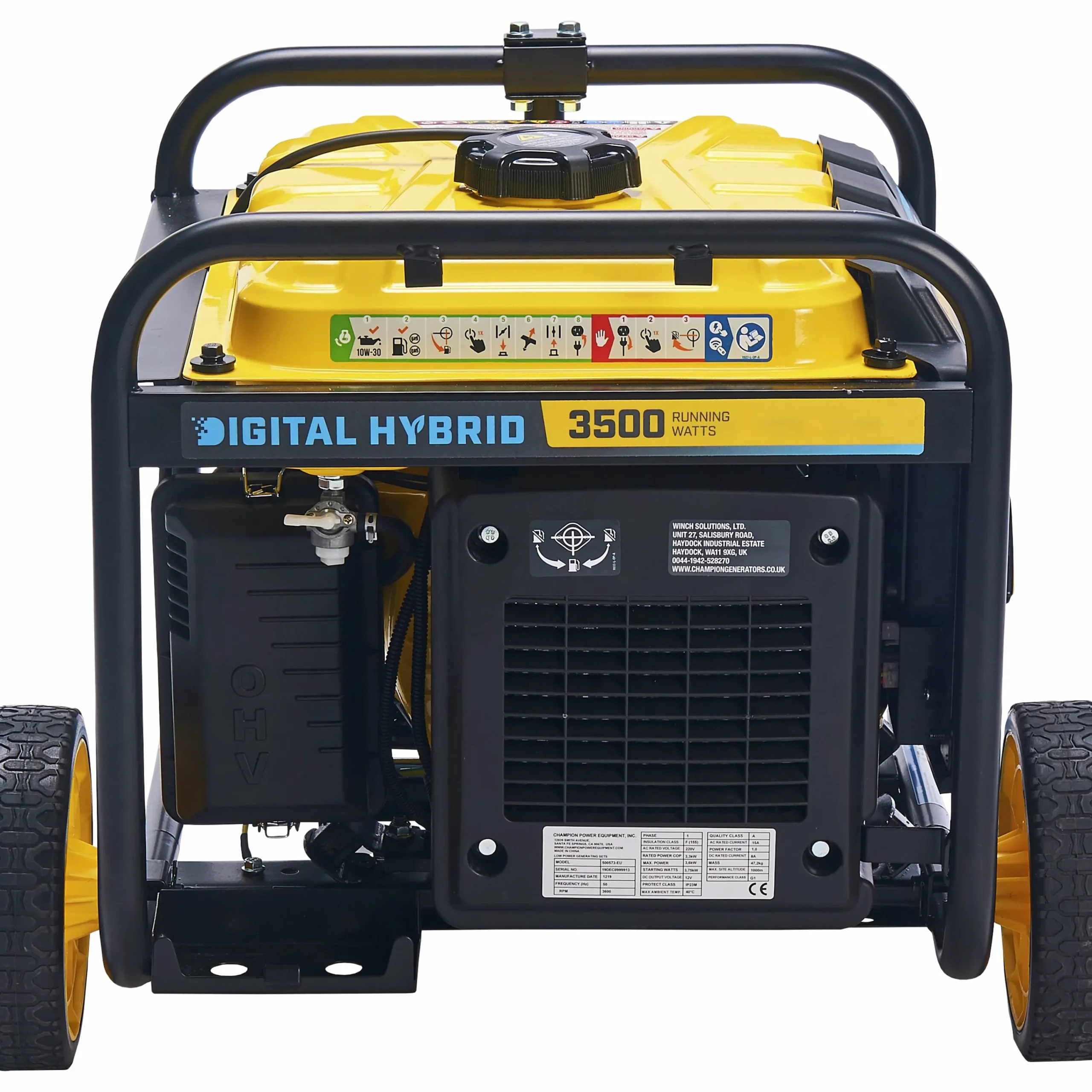 Inverterelverk Hybrid CPG4000DHY 3600W>Champion Hot