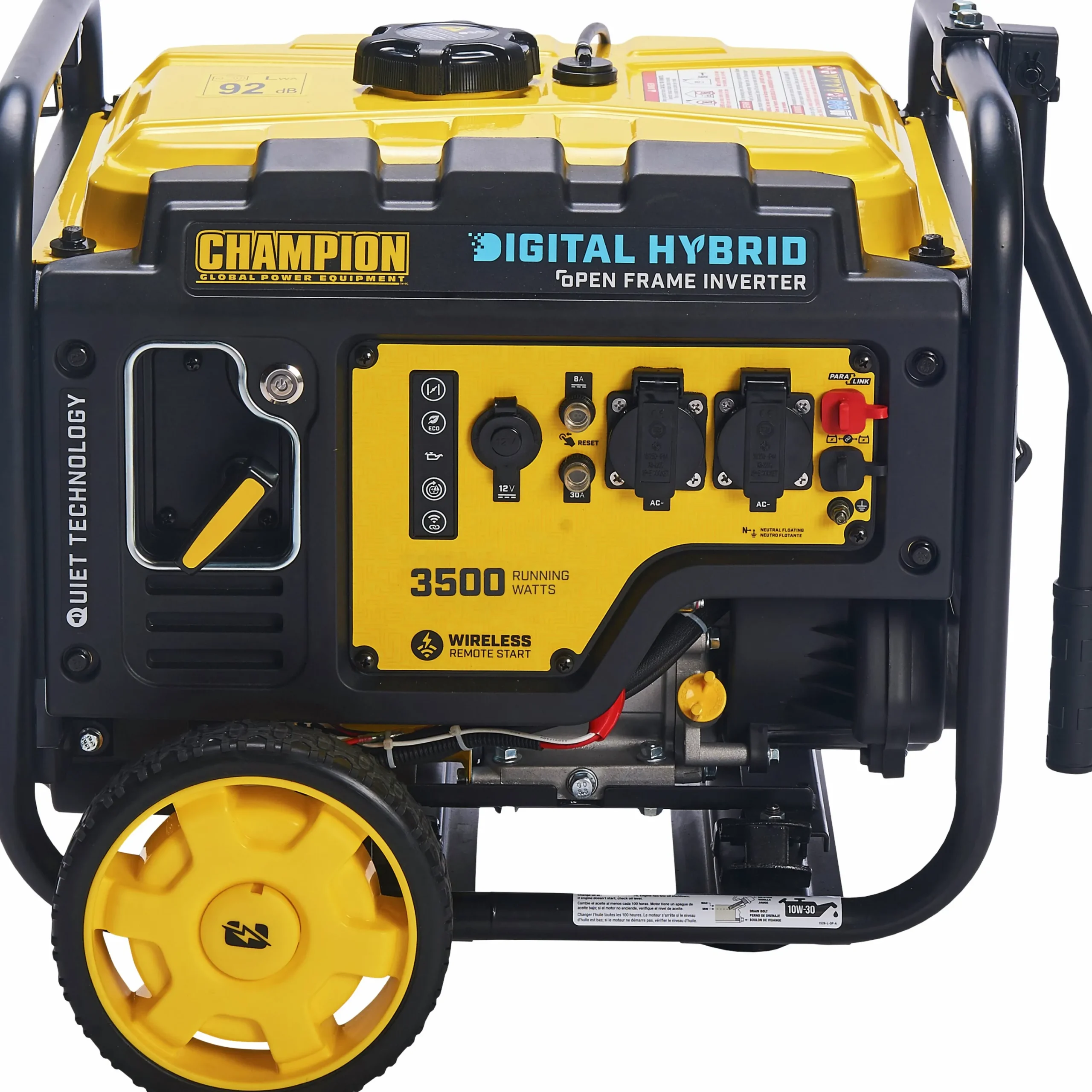 Inverterelverk Hybrid CPG4000DHY 3600W>Champion Hot