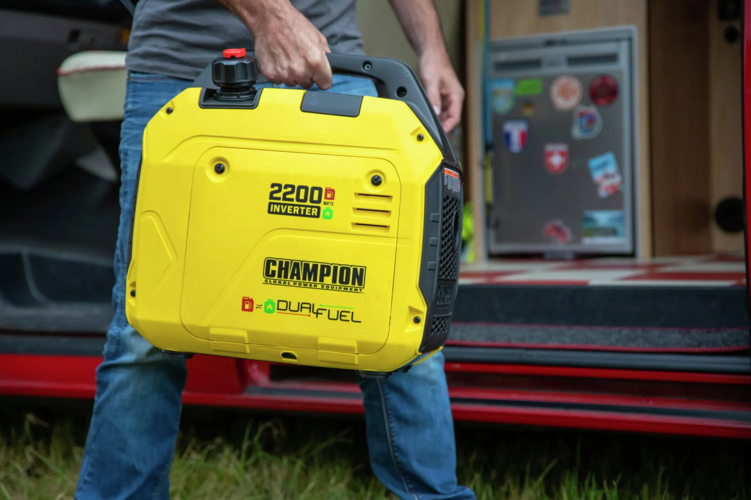 Inverterelverk The Mighty Atom Dual Fuel 92001i 2200W>Champion Hot