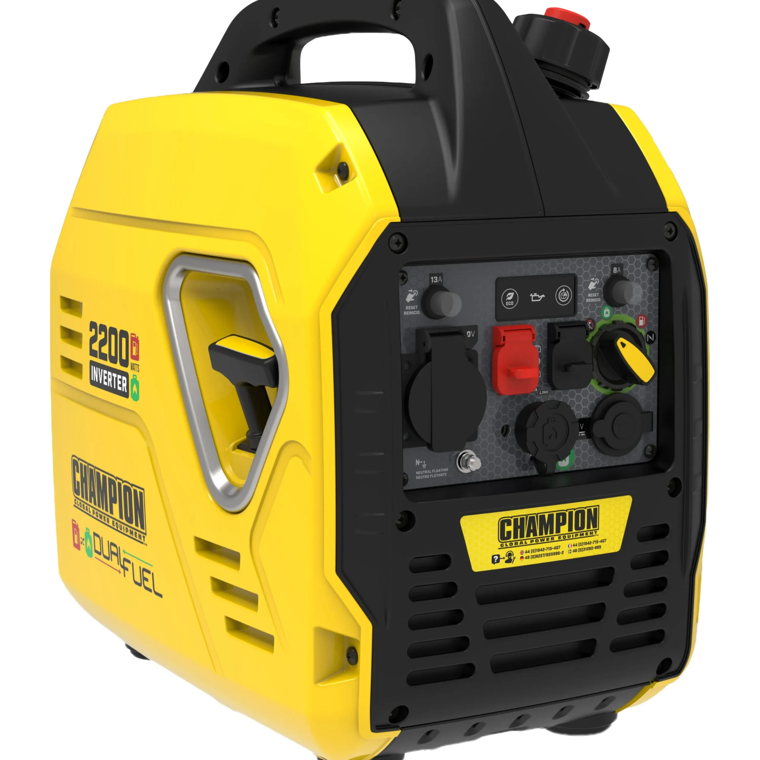 Inverterelverk The Mighty Atom Dual Fuel 92001i 2200W>Champion Hot