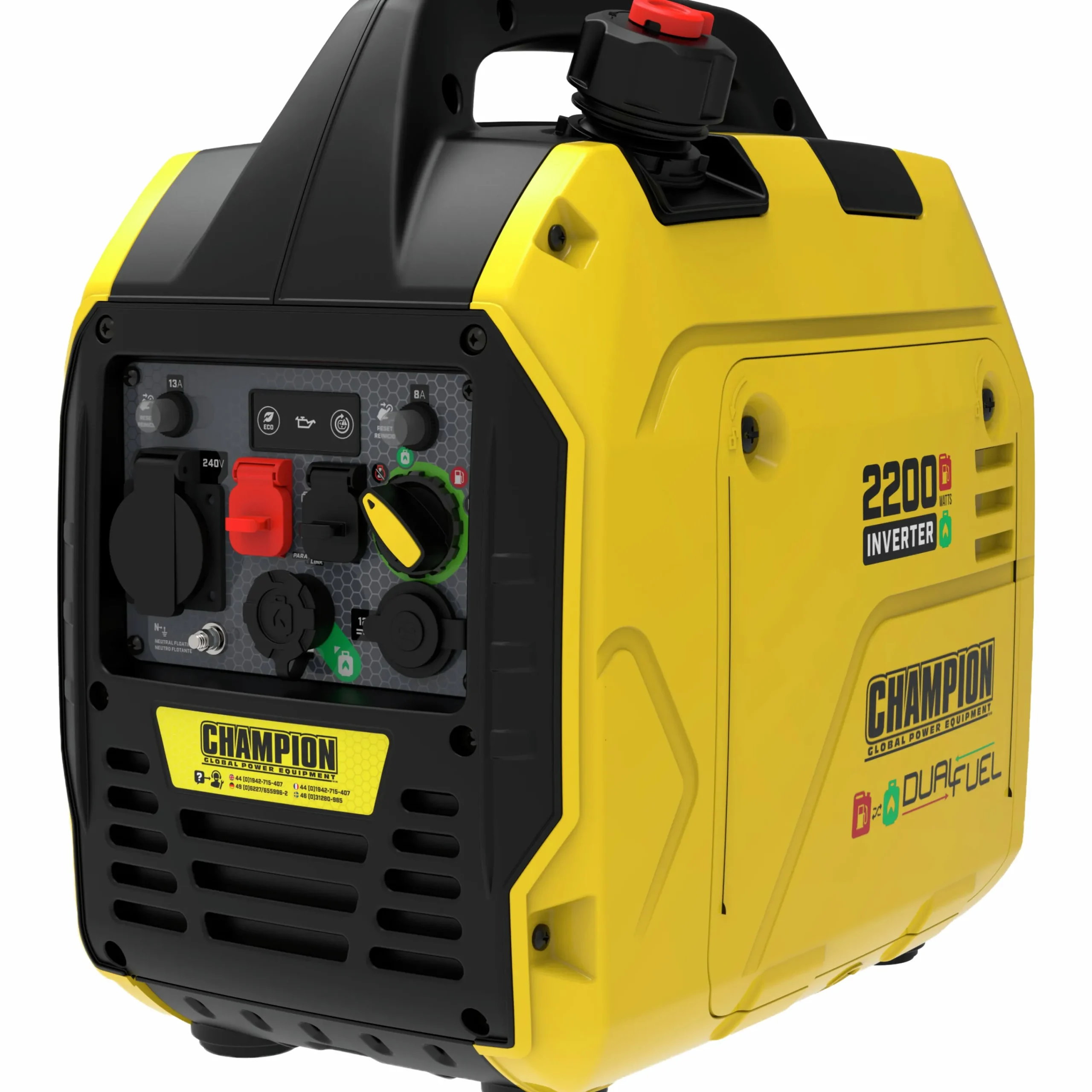 Inverterelverk The Mighty Atom Dual Fuel 92001i 2200W>Champion Hot