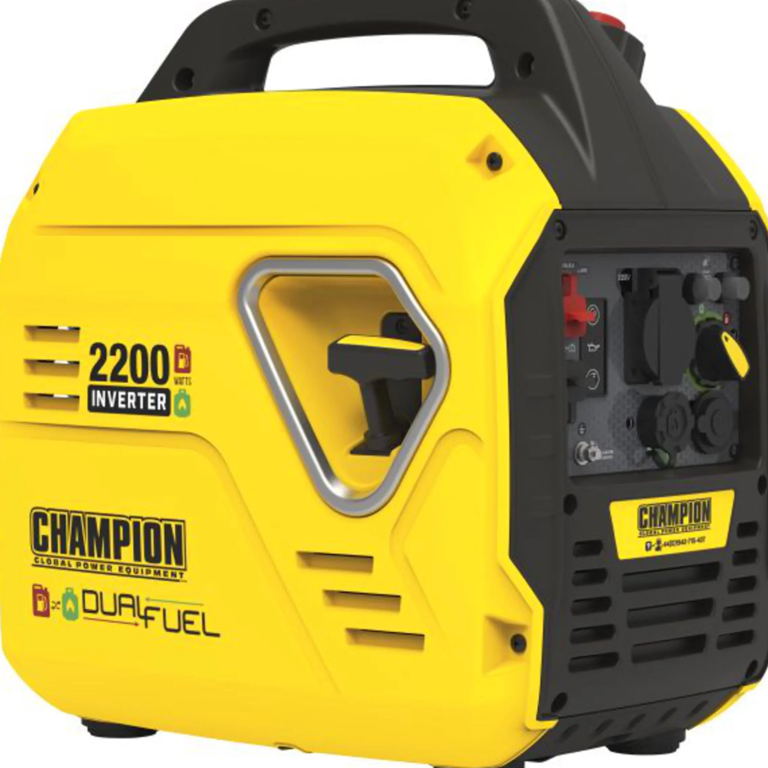 Inverterelverk The Mighty Atom Dual Fuel 92001i 2200W>Champion Hot