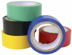 Isoleringstejp WorkIT färgmix 19mm x 3,6m 5-p>Millarco Clearance