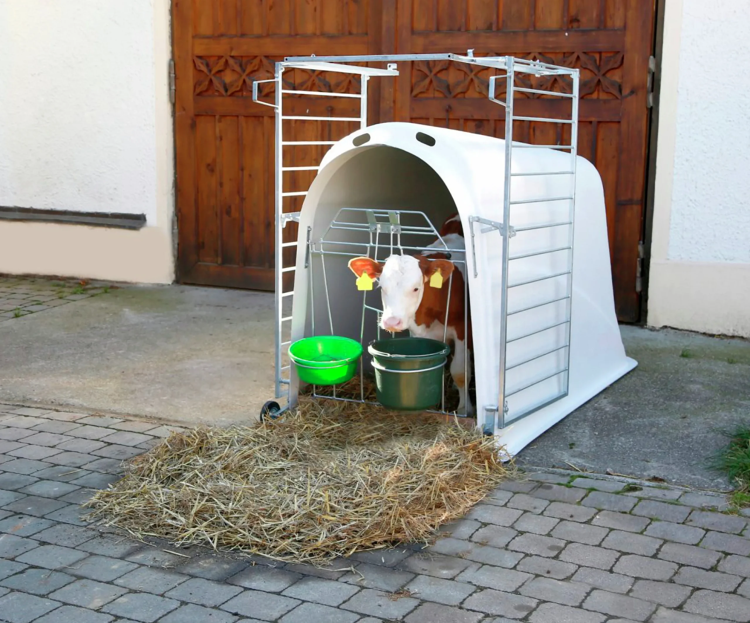 Kalvhydda CalfHouse Master Plus utan förgård 200x115cm>Kerbl Best