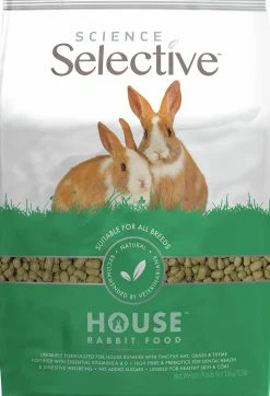 Kaninfoder Adult House Rabbit Pellets 1,5kg>Selective