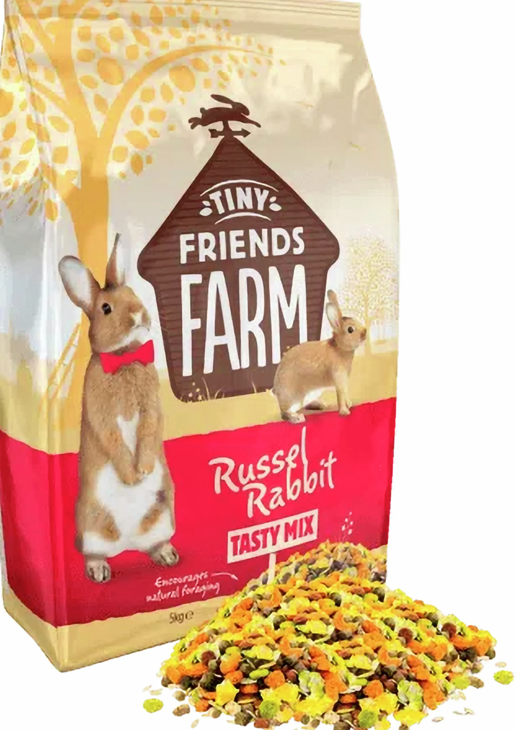 Kaninfoder Original Müsli 5kg>Tiny Friends Farm Best