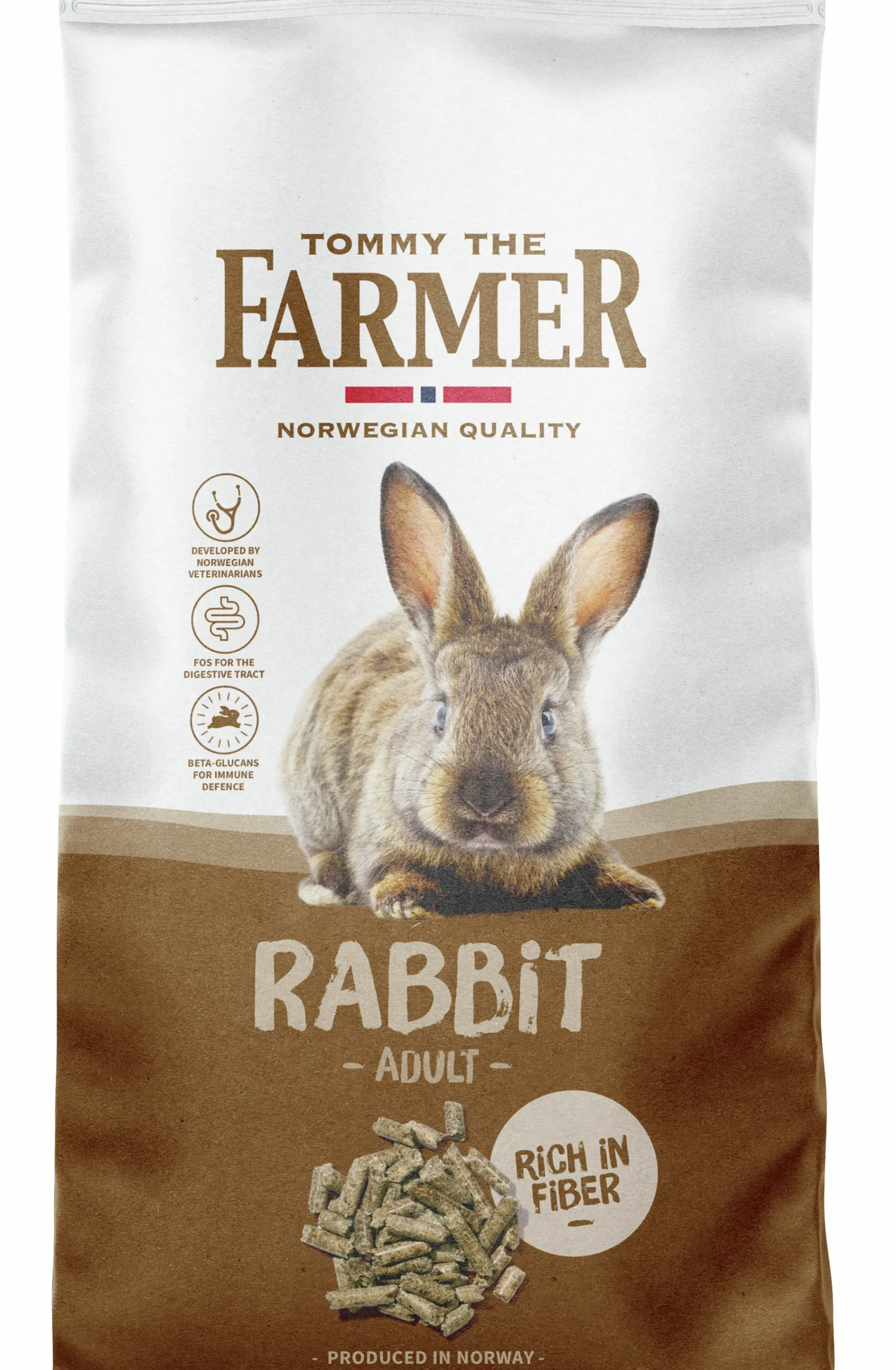 Kaninfoder Tommy the Vuxen 10kg>Farmer Online