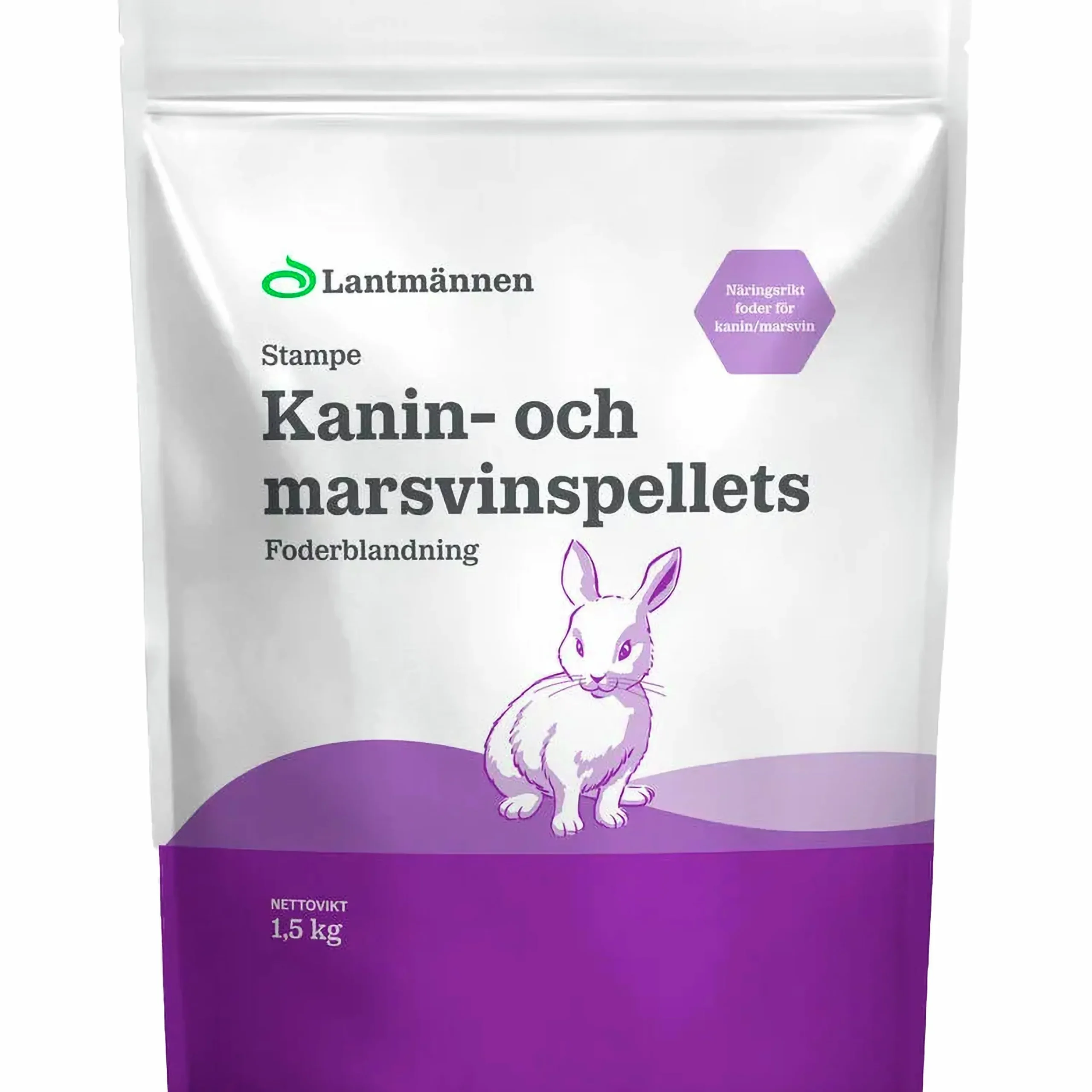 Kanin- och Marsvinsfoder Stampe Pellets 1,5kg>Lantmännen Online