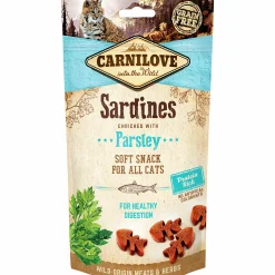 Kattgodis Semi Moist Snack Sardines 50g>Carnilove Best