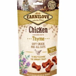 Kattgodis Semi Moist Snack Chicken 50g>Carnilove New