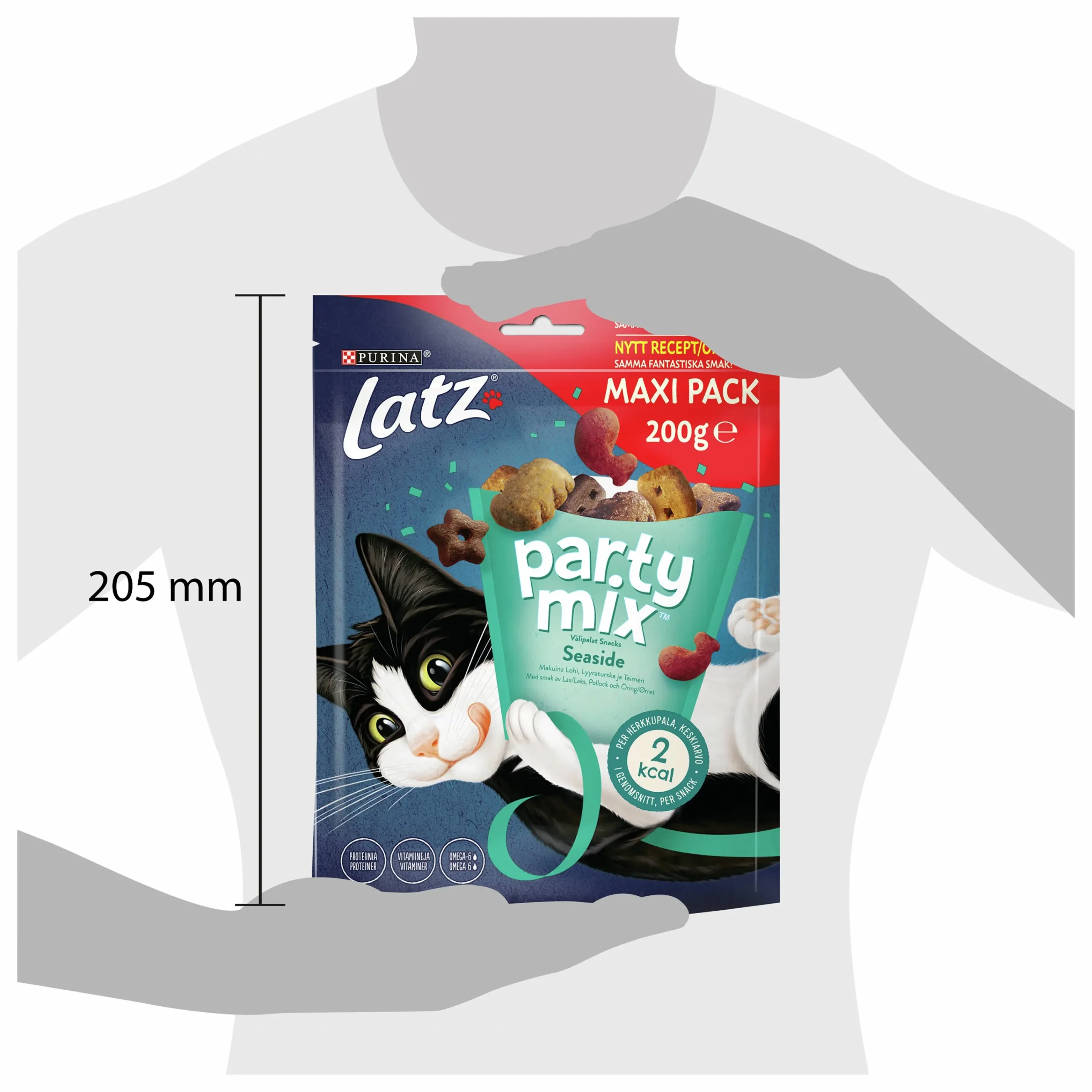 Kattgodis Purina PartyMix Seaside 200g>Latz Sale