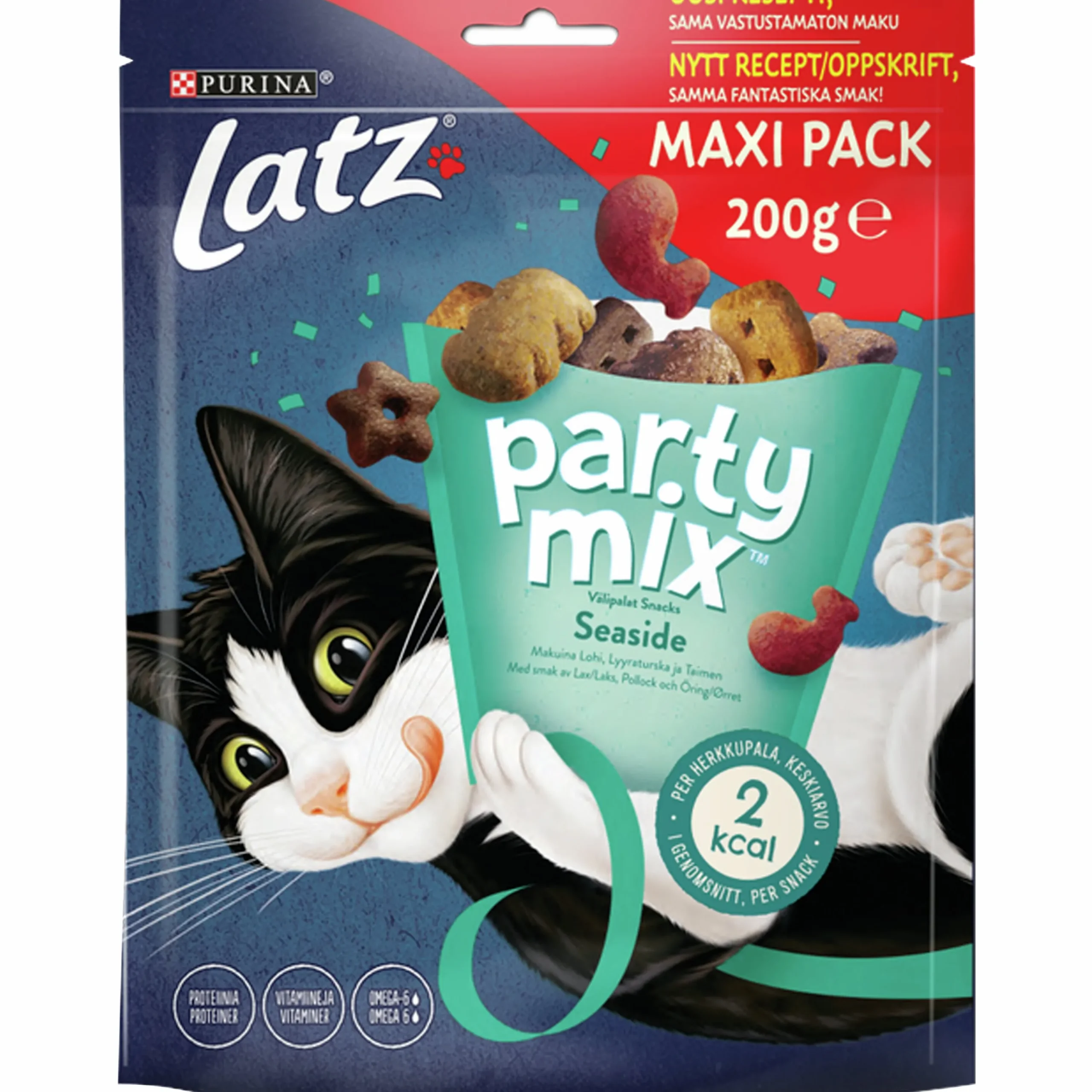 Kattgodis Purina PartyMix Seaside 200g>Latz Sale