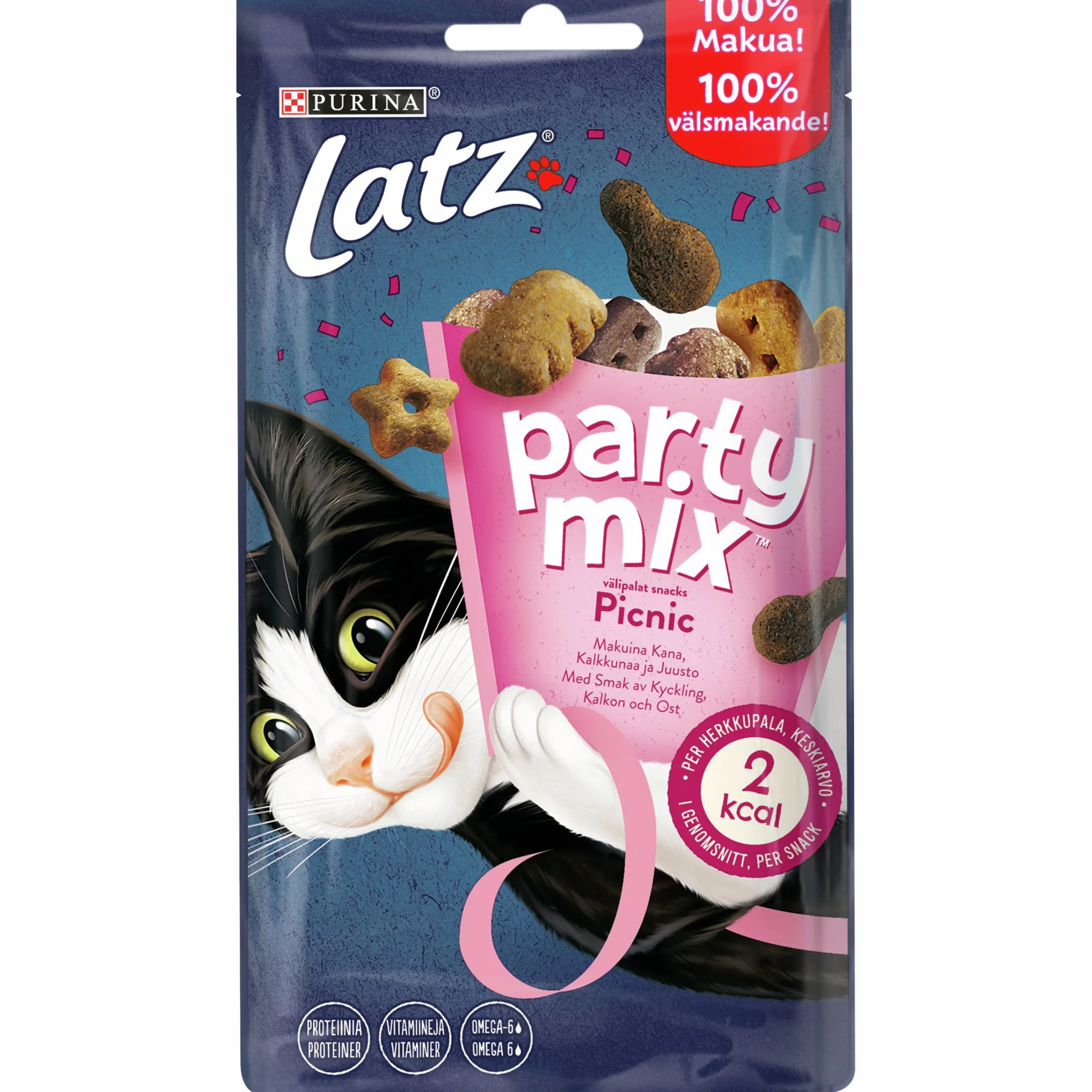 Kattgodis Purina PartyMix Picnic Mix 60g>Latz Sale