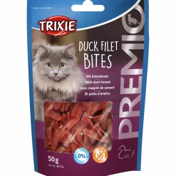 Kattgodis Premio Duck Filet Bites 50g>Trixie Outlet