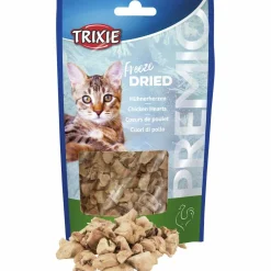 Kattgodis Premio Frystorkade Kycklinghjärtan 25g>Trixie Sale