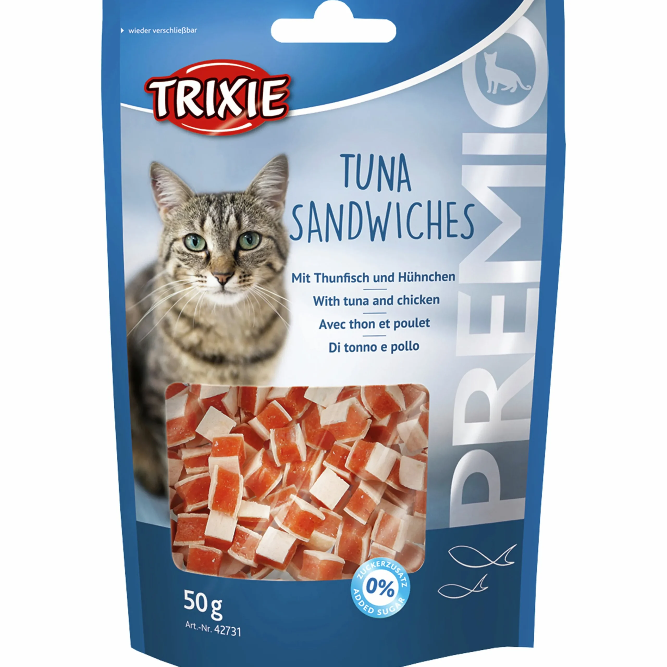 Kattgodis Premio Tuna Sandwiches 50g>Trixie Best