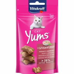 Kattgodis Cat Yums Leverkorv 40g><noscript><img width=