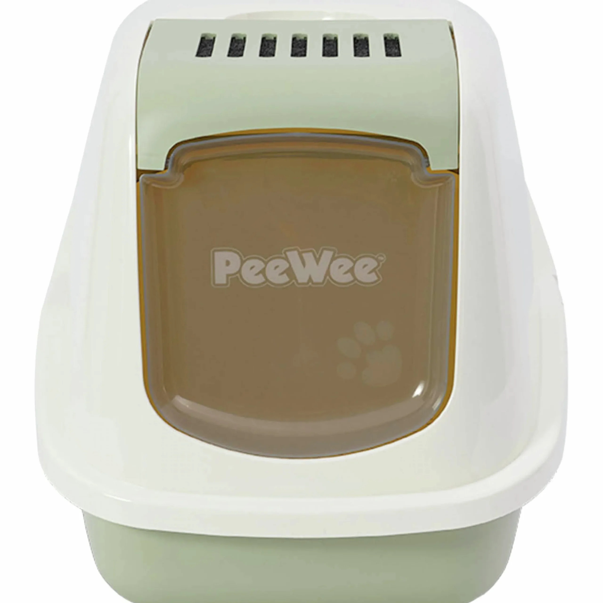 Kattlåda EcoHus Salviagrön/Creme 56x39x37,5cm>Peewee Hot