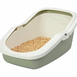 Kattlåda EcoMinor Salviagrön/Creme 56x39x27,5cm><noscript><img width=