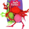 Kattleksak Glittrande spindlar 5cm 3-p>Dogman